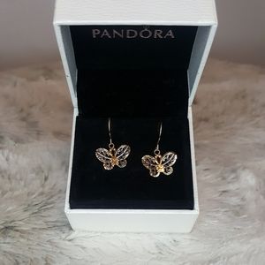 Butterfly youth earrings
